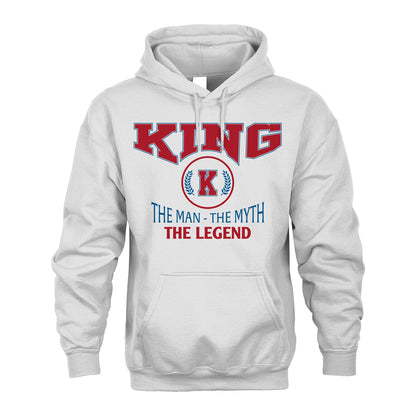 The Man The Myth The Legend Jet Style Shirt KING M1-9