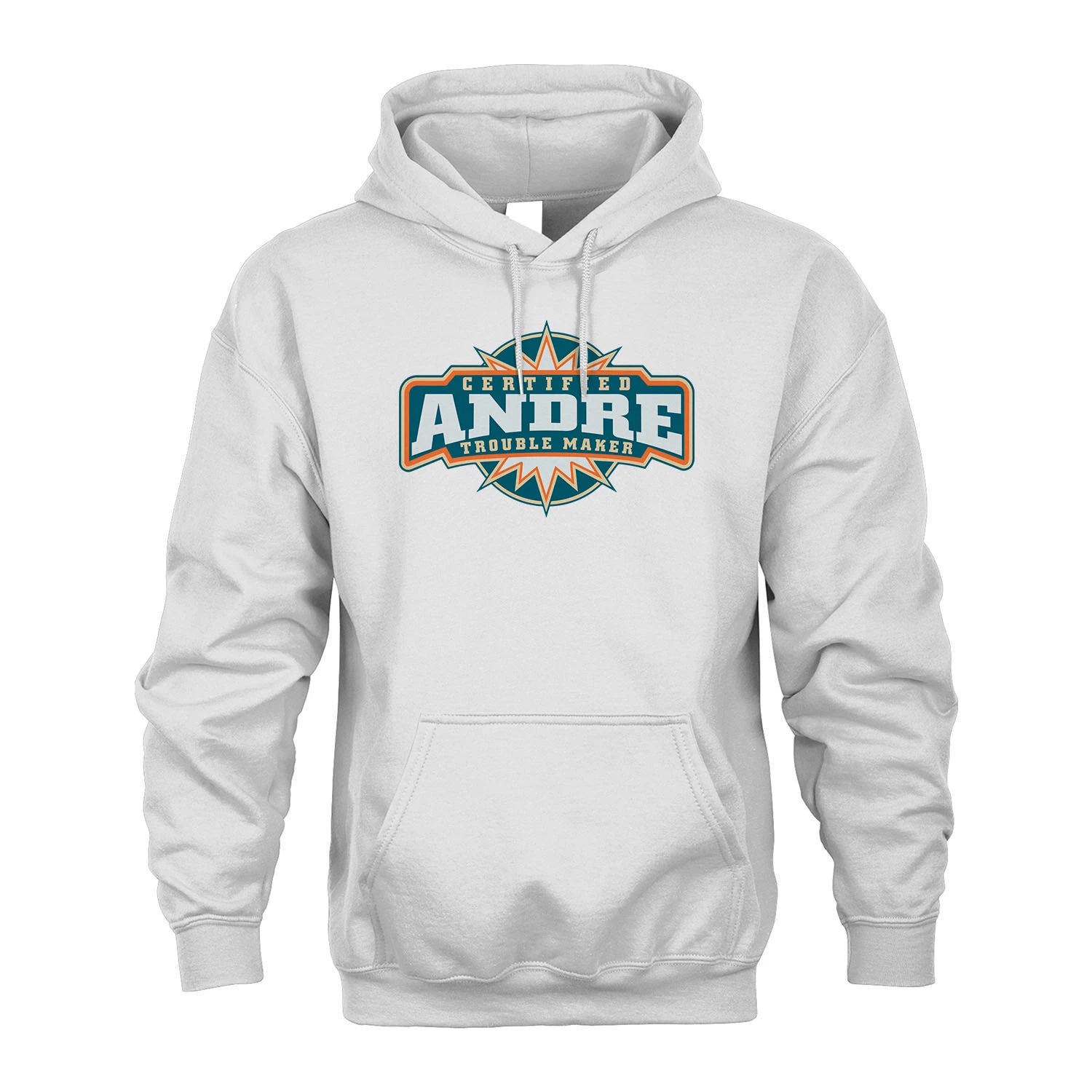 Certified Your Name Trouble Maker Shirt ANDRE M1-36