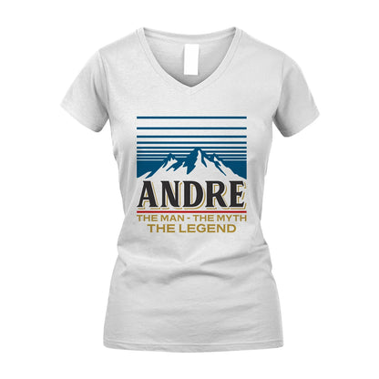 The Man The Myth The Legend Vintage Mountain Shirt ANDRE M1-19
