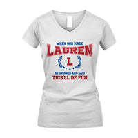 Women's V-Neck T-Shirt
