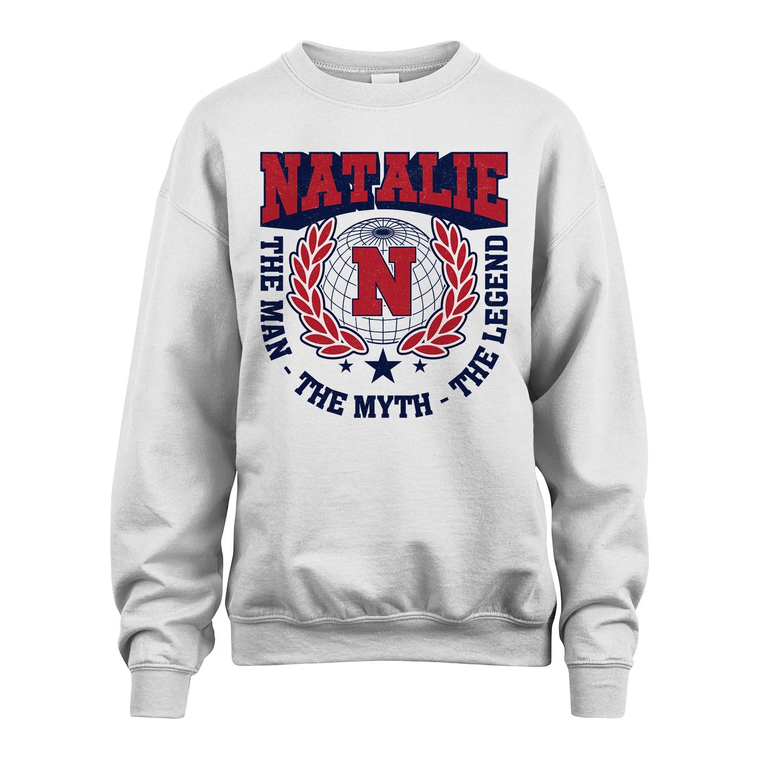The Man The Myth The Legend Logo Shirt NATALIE M1-30