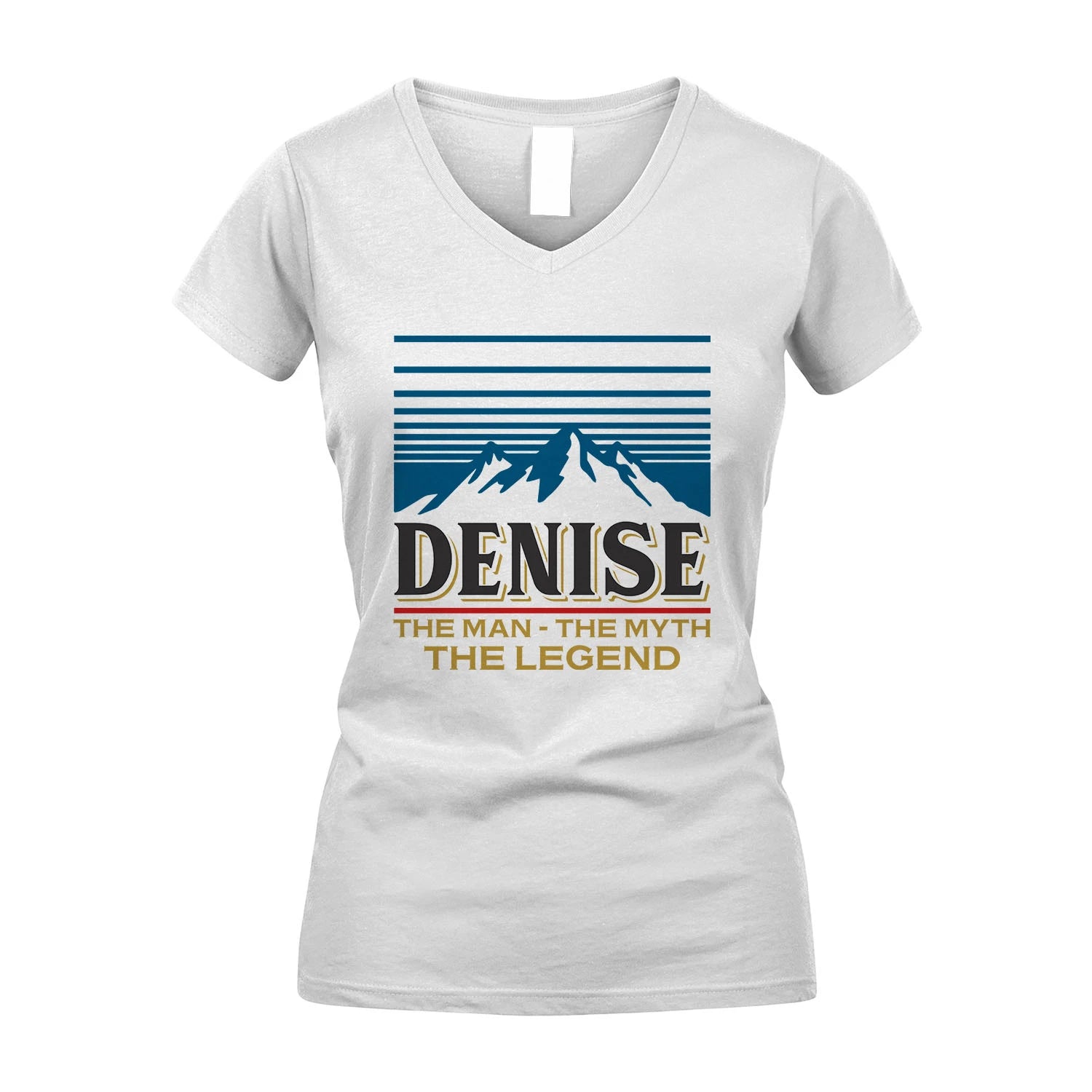 The Man The Myth The Legend Vintage Mountain Shirt DENISE M1-19