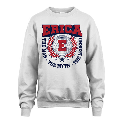 The Man The Myth The Legend Logo Shirt ERICA M1-30