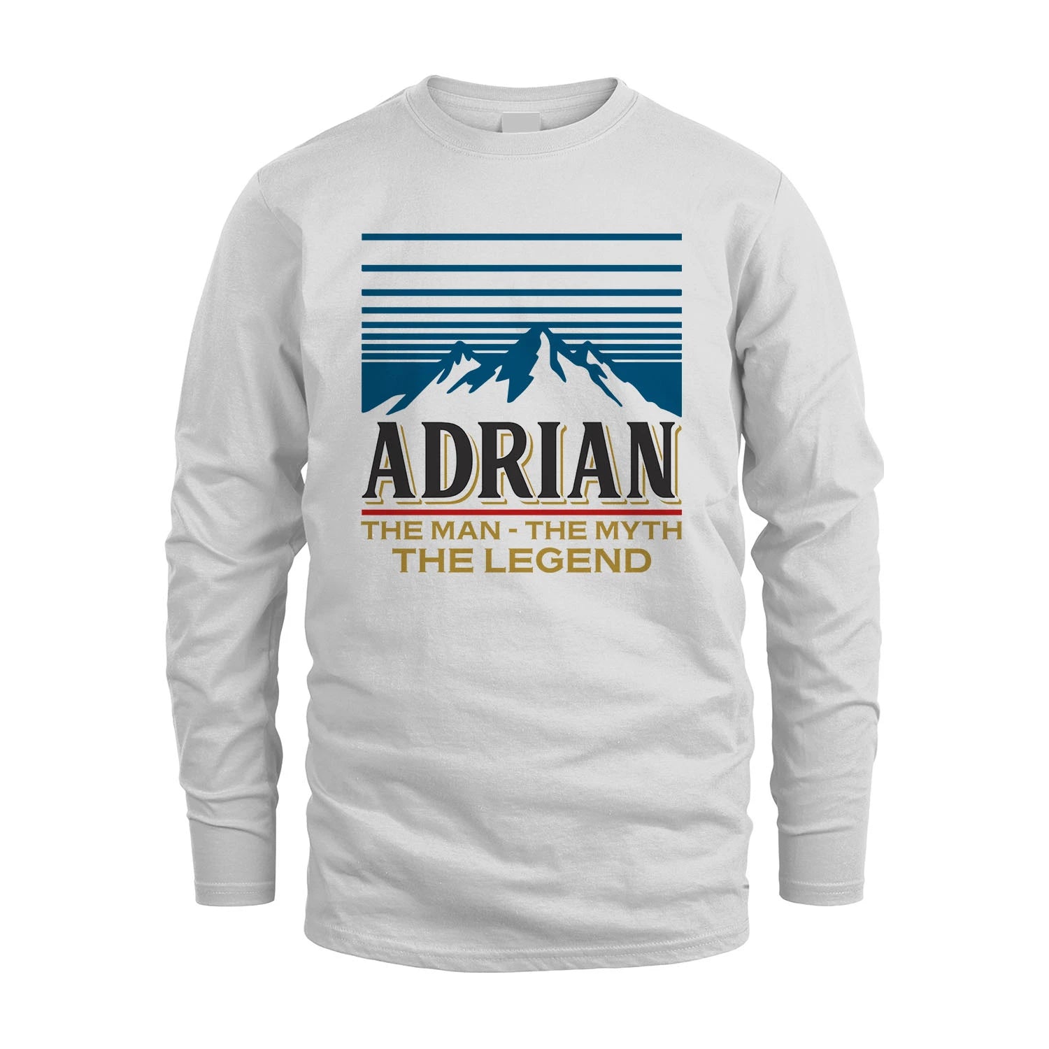 The Man The Myth The Legend Vintage Mountain Shirt ADRIAN M1-19