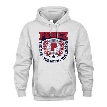 The Man The Myth The Legend Logo Shirt PEREZ M1-30