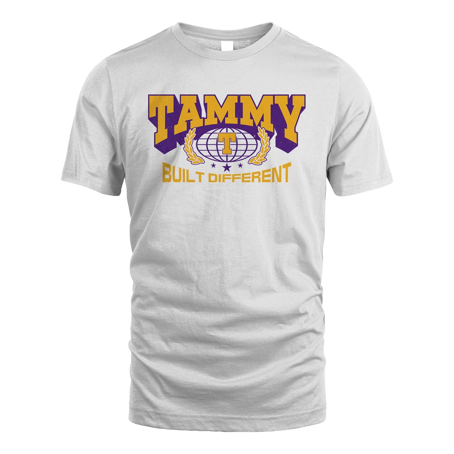 Your Name Built Different Sporty Shirt TAMMY M1-32