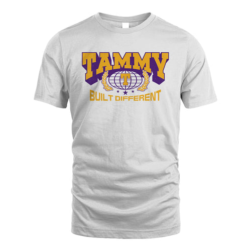 Your Name Built Different Sporty Shirt TAMMY M1-32