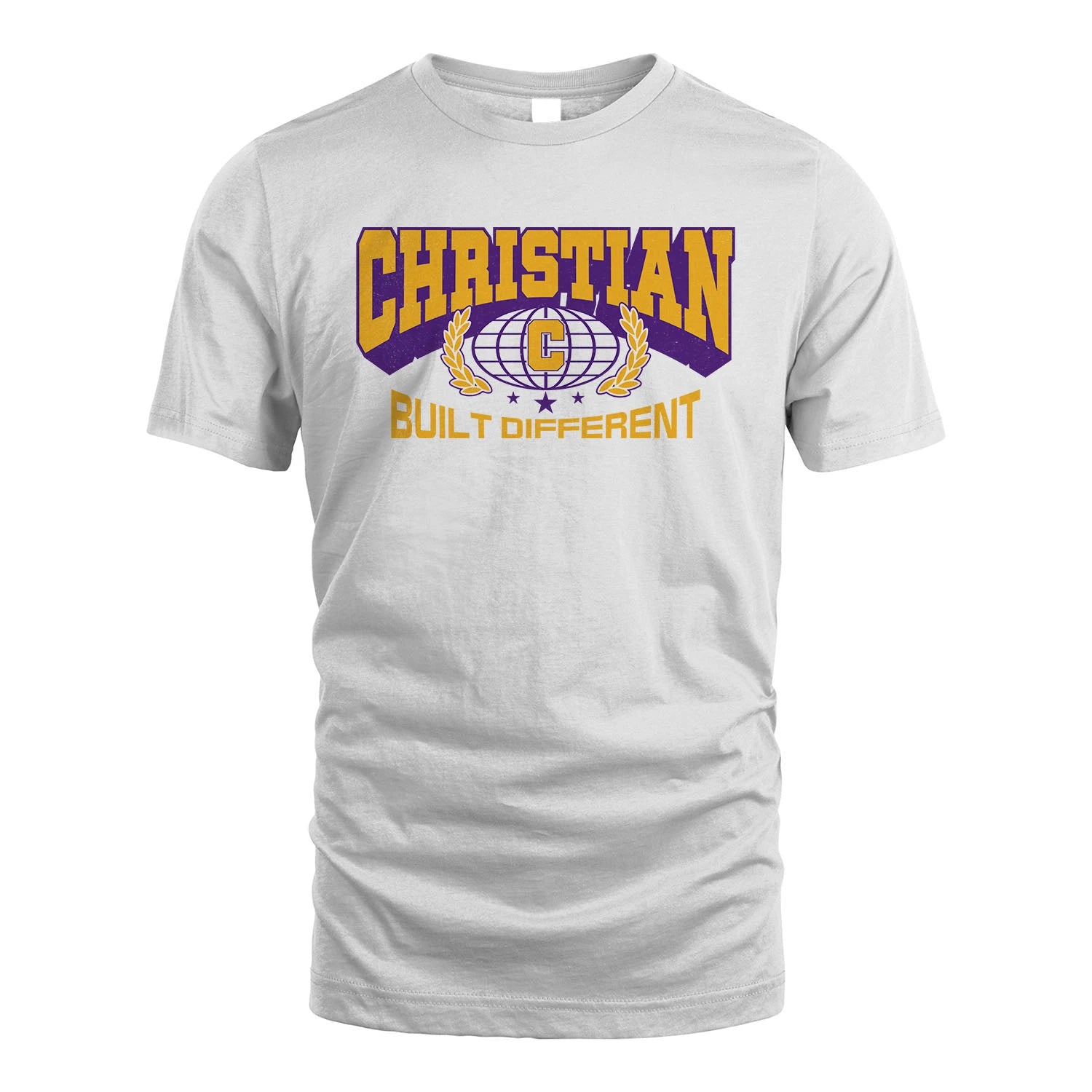 Your Name Built Different Sporty Shirt CHRISTIAN M1-32