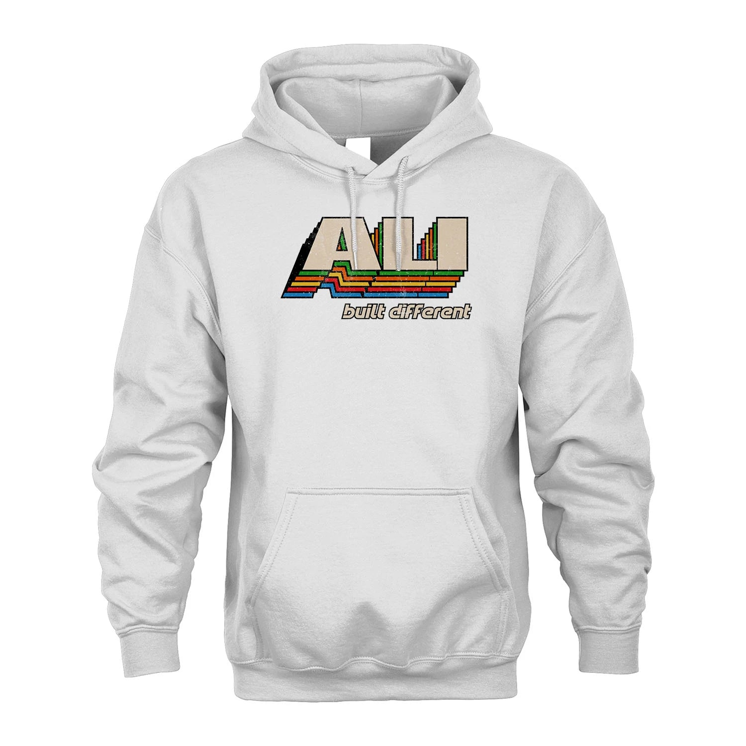 Your Name Built Different Retro Shirt ALI M1-26