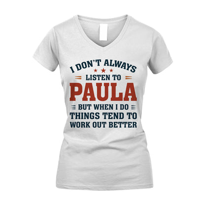 I Don't Always Listen To... PAULA M1-2
