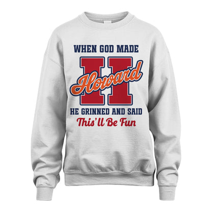 God Made Your Name Custom Shirt HOWARD M1-16
