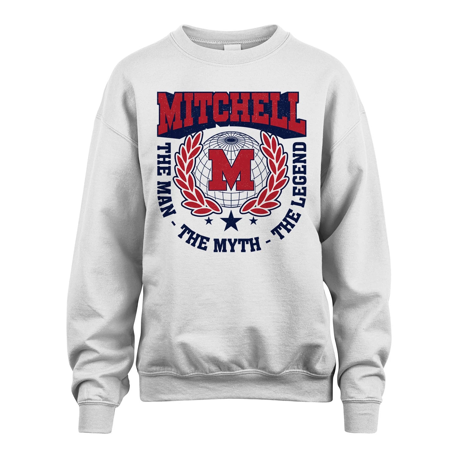 The Man The Myth The Legend Logo Shirt MITCHELL M1-30