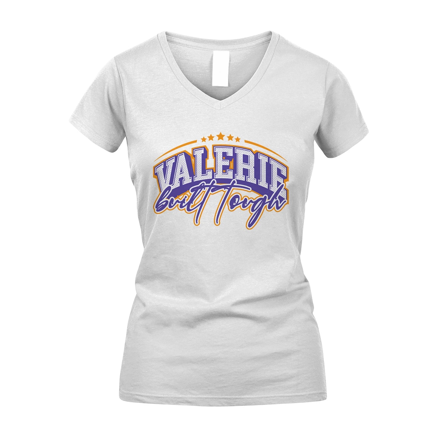 Built Tough Custom Name Shirt VALERIE M1-40