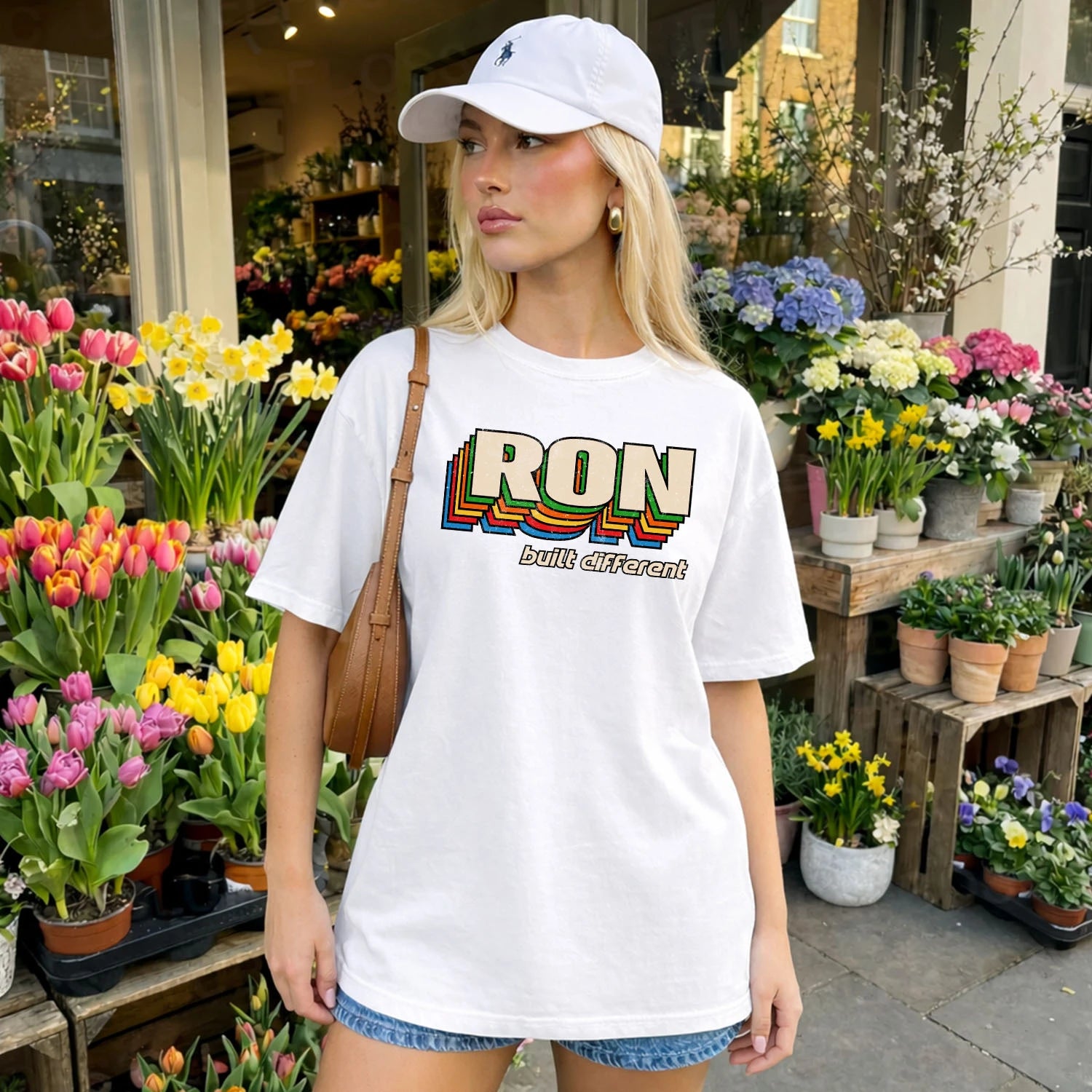 Your Name Built Different Retro Shirt RON M1-26