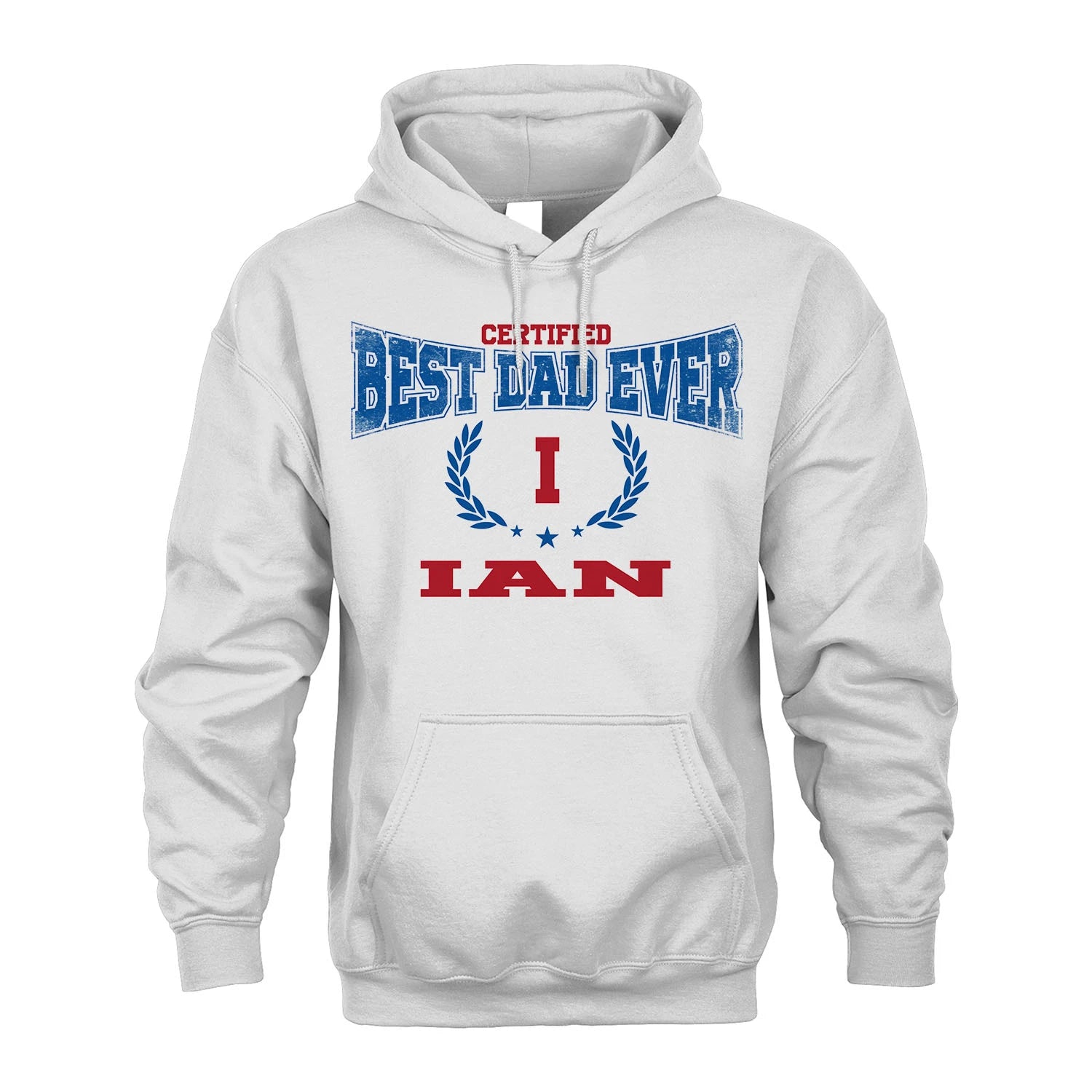 Certified Best Dad Ever Shirt IAN M1-11