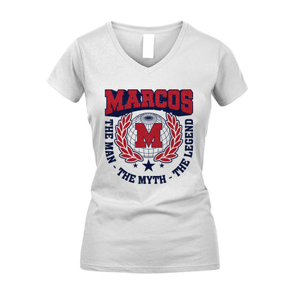 The Man The Myth The Legend Logo Shirt MARCOS M1-30