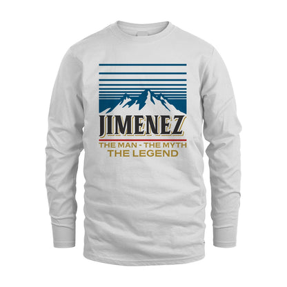 The Man The Myth The Legend Vintage Mountain Shirt JIMENEZ M1-19