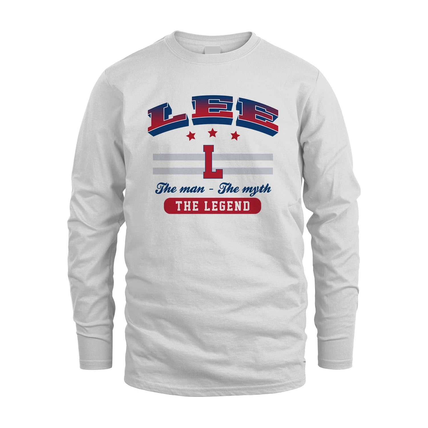 The Man The Myth The Legend With Your Name Shirt LEE M1-35