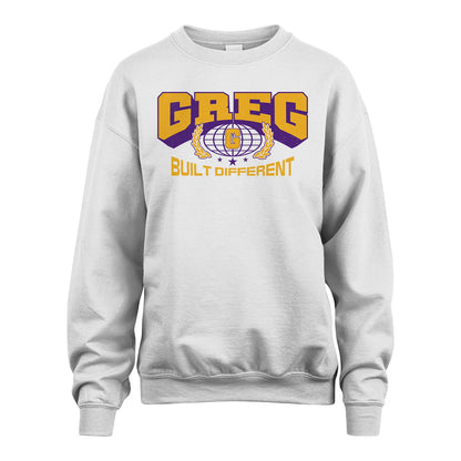 Your Name Built Different Sporty Shirt GREG M1-32