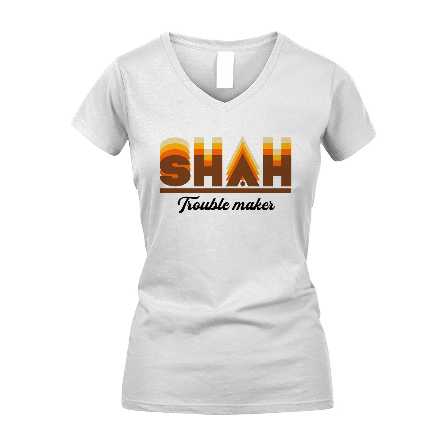 Your Name Trouble Maker Funny Shirt SHAH M1-34