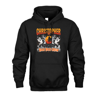 Boo Boo Crew Halloween Custom Name Shirt CHRISTOPHER M1-28