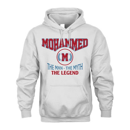 The Man The Myth The Legend Jet Style Shirt MOHAMMED M1-9