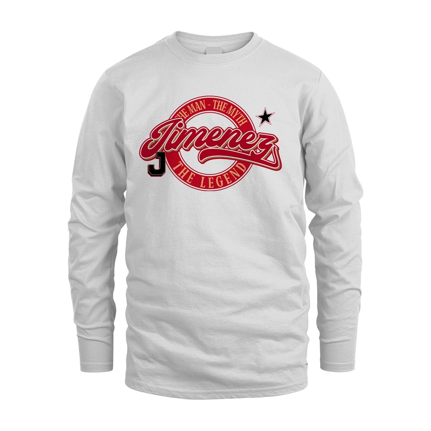 The Man The Myth The Legend Sporty Shirt JIMENEZ M1-14