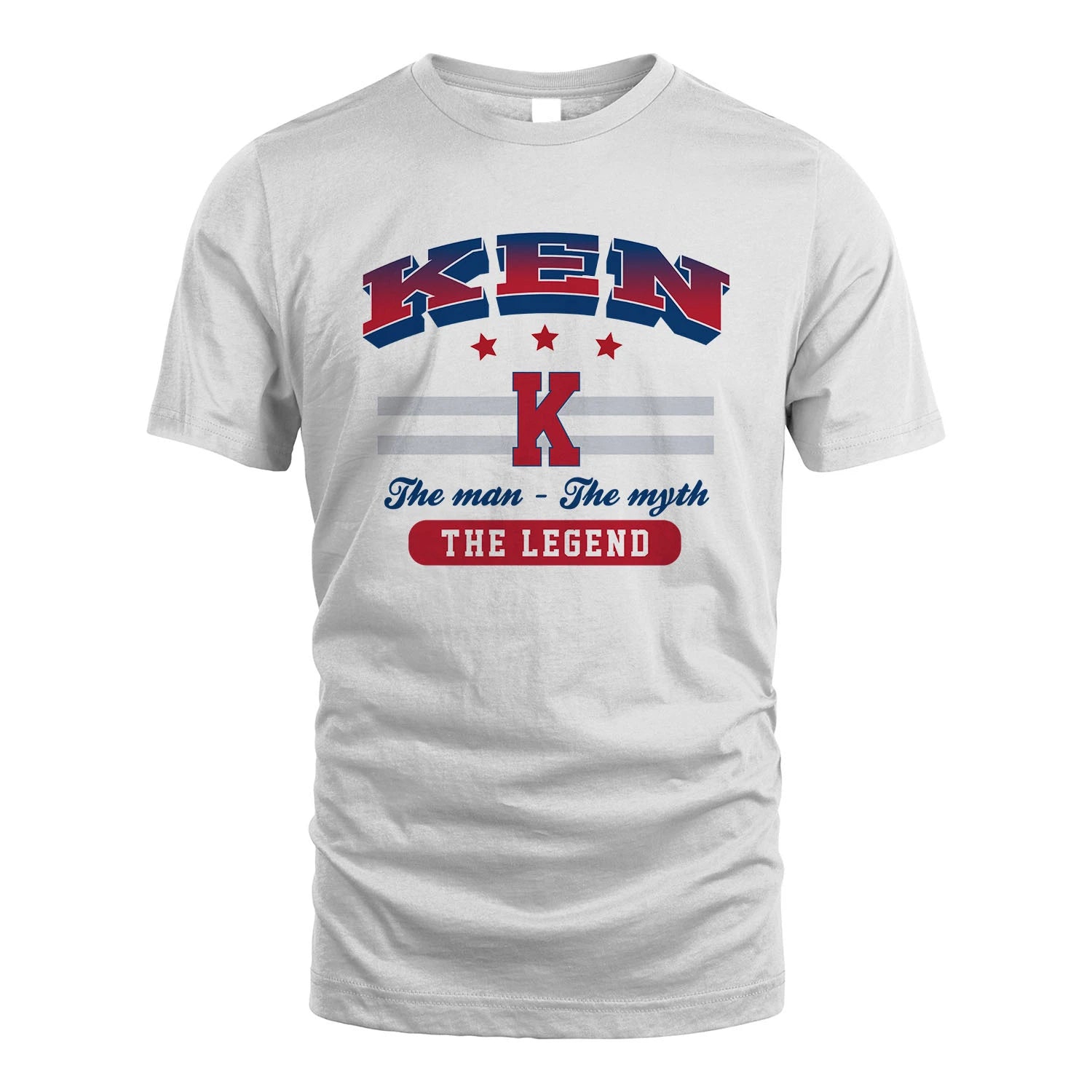 The Man The Myth The Legend With Your Name Shirt KEN M1-35