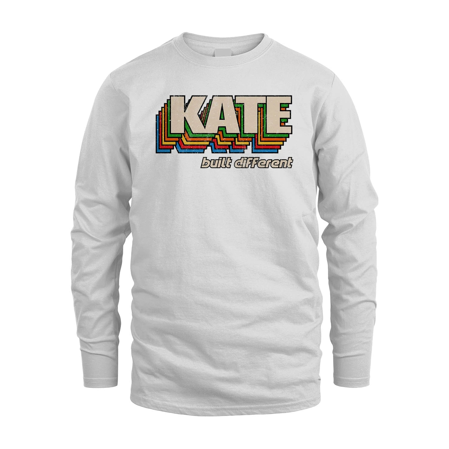 Your Name Built Different Retro Shirt KATE M1-26