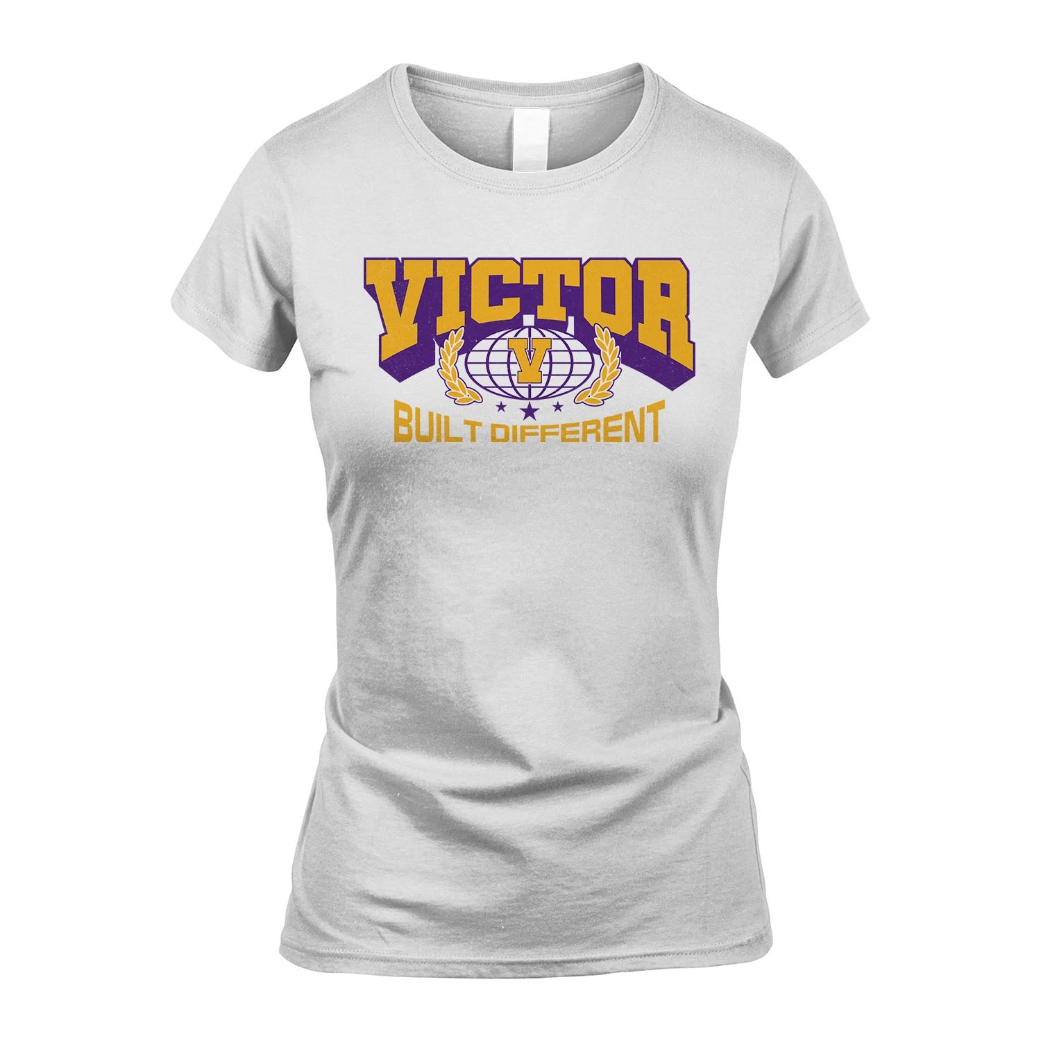 Your Name Built Different Sporty Shirt VICTOR M1-32