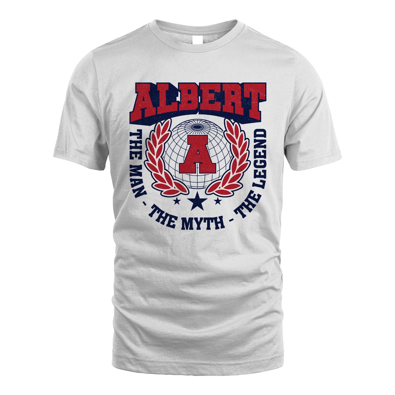 The Man The Myth The Legend Logo Shirt ALBERT M1-30