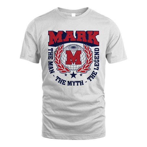 The Man The Myth The Legend Logo Shirt MARK M1-30