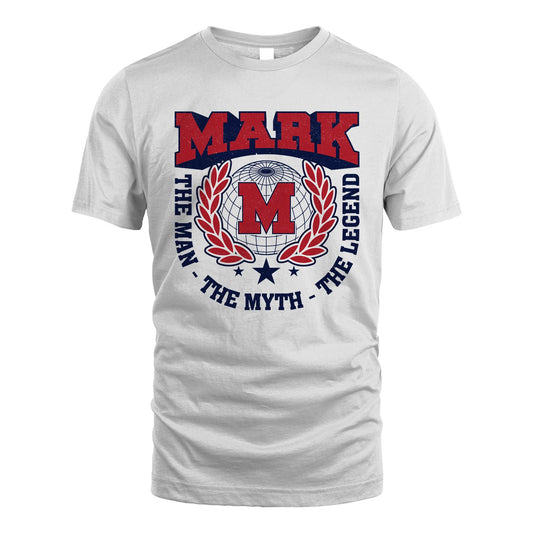 The Man The Myth The Legend Logo Shirt MARK M1-30