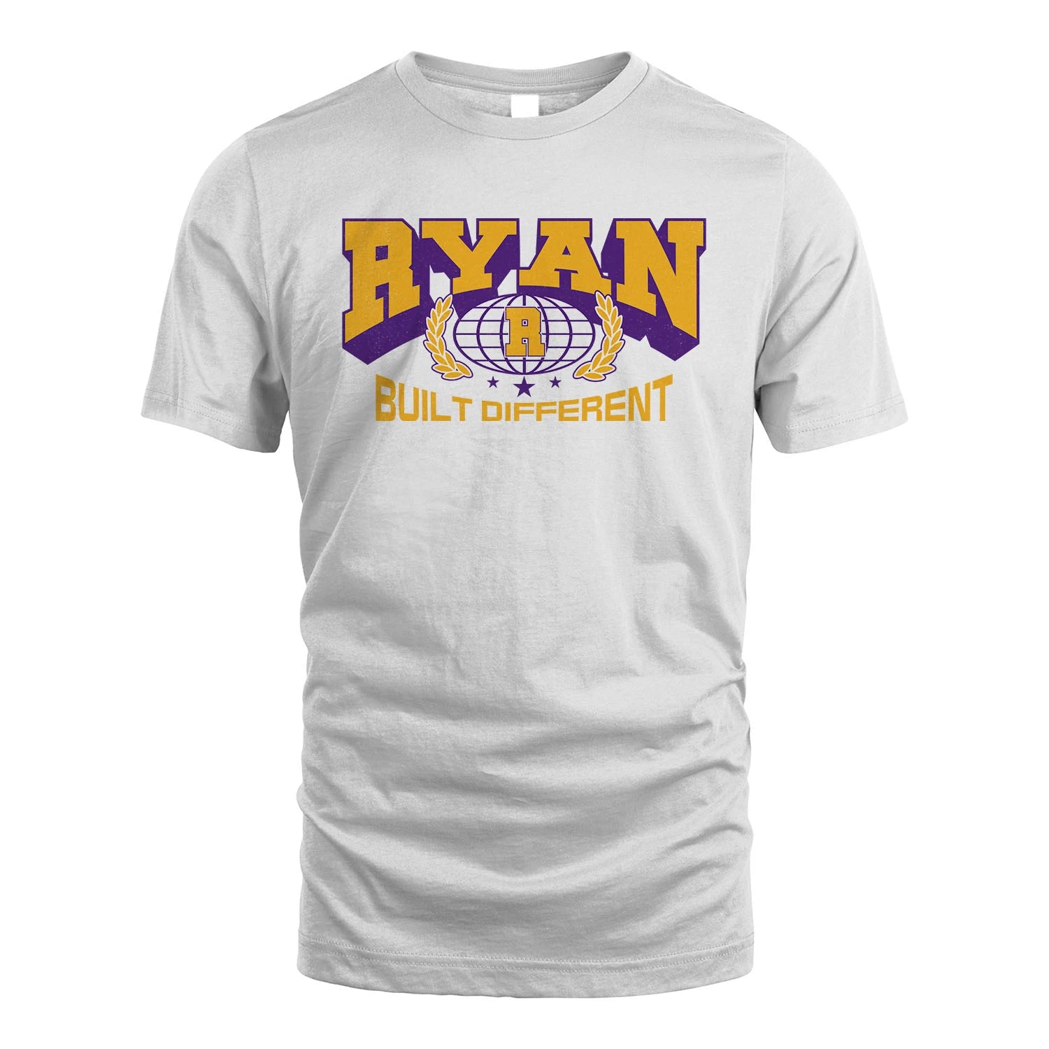 Your Name Built Different Sporty Shirt RYAN M1-32