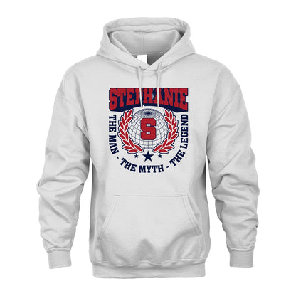 The Man The Myth The Legend Logo Shirt STEPHANIE M1-30
