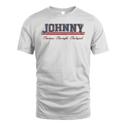 The Man The Myth The Legend Vintage Shirt JOHNNY M1-6