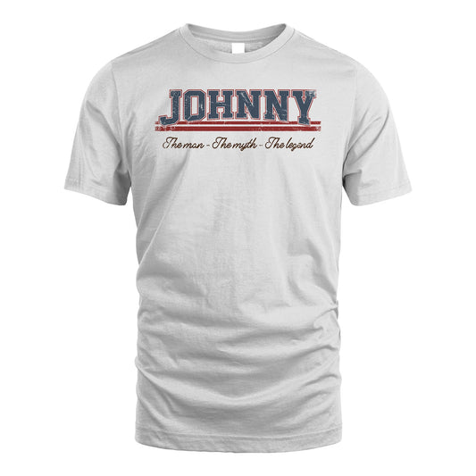 The Man The Myth The Legend Vintage Shirt JOHNNY M1-6
