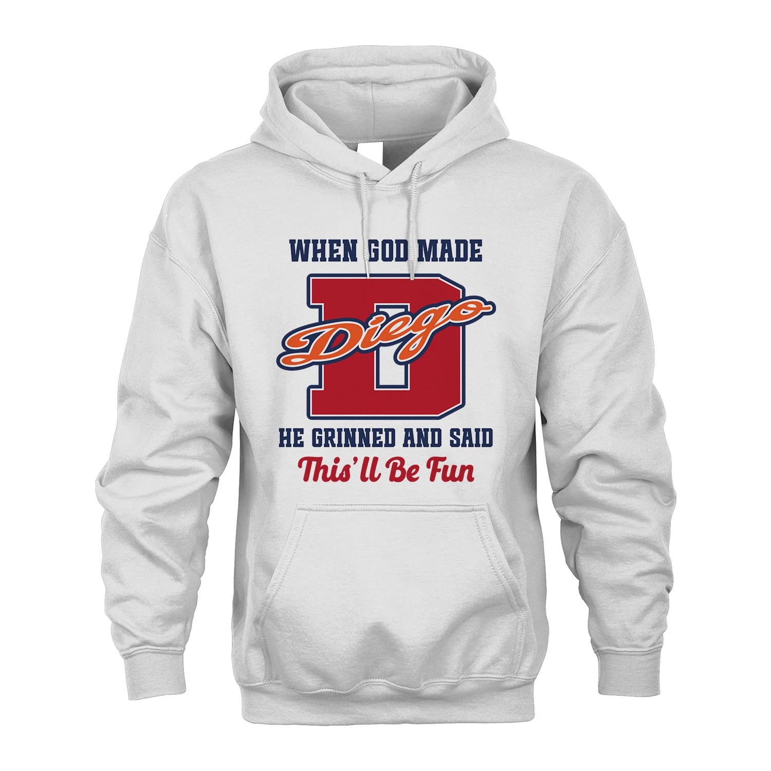 God Made Your Name Custom Shirt DIEGO M1-16
