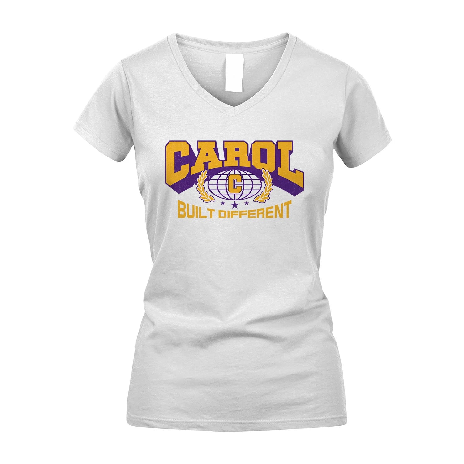Your Name Built Different Sporty Shirt CAROL M1-32
