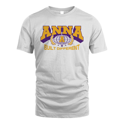 Your Name Built Different Sporty Shirt ANNA M1-32