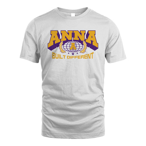 Your Name Built Different Sporty Shirt ANNA M1-32