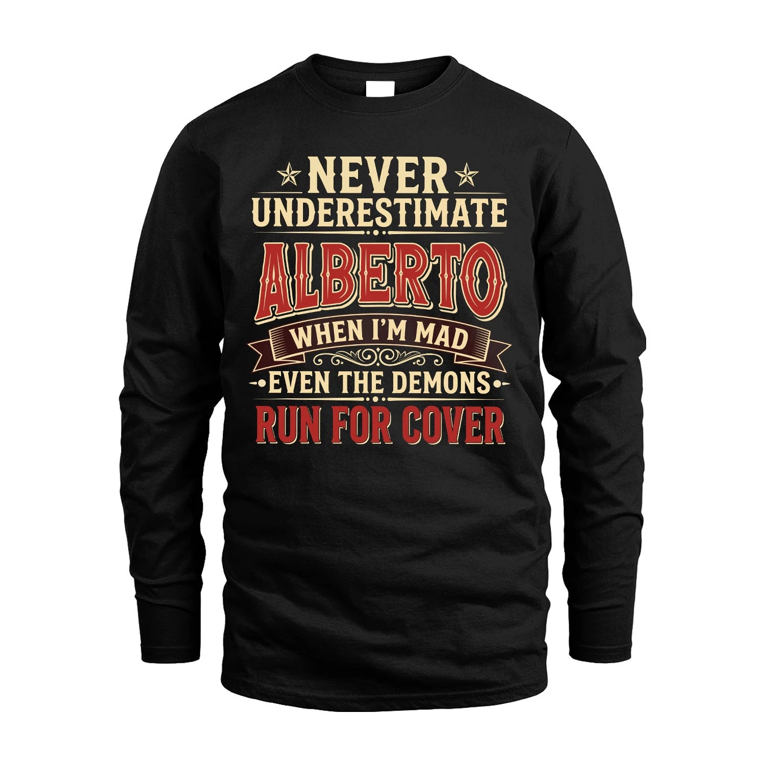 Never Underestimate When I'm Mad Shirt ALBERTO M1-4