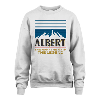 The Man The Myth The Legend Vintage Mountain Shirt ALBERT M1-19