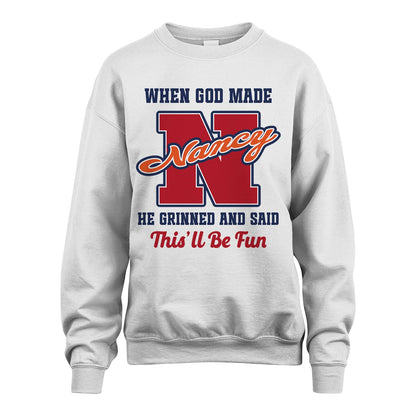 God Made Your Name Custom Shirt NANCY M1-16