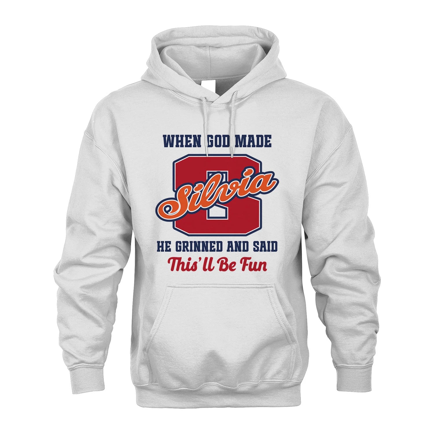 God Made Your Name Custom Shirt SILVIA M1-16
