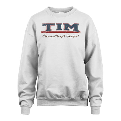 The Man The Myth The Legend Vintage Shirt TIM M1-6