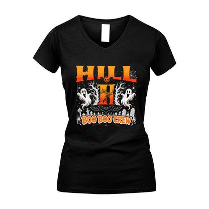 Boo Boo Crew Halloween Custom Name Shirt HILL M1-28