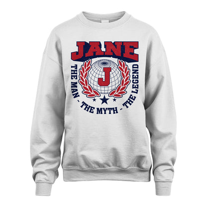 The Man The Myth The Legend Logo Shirt JANE M1-30