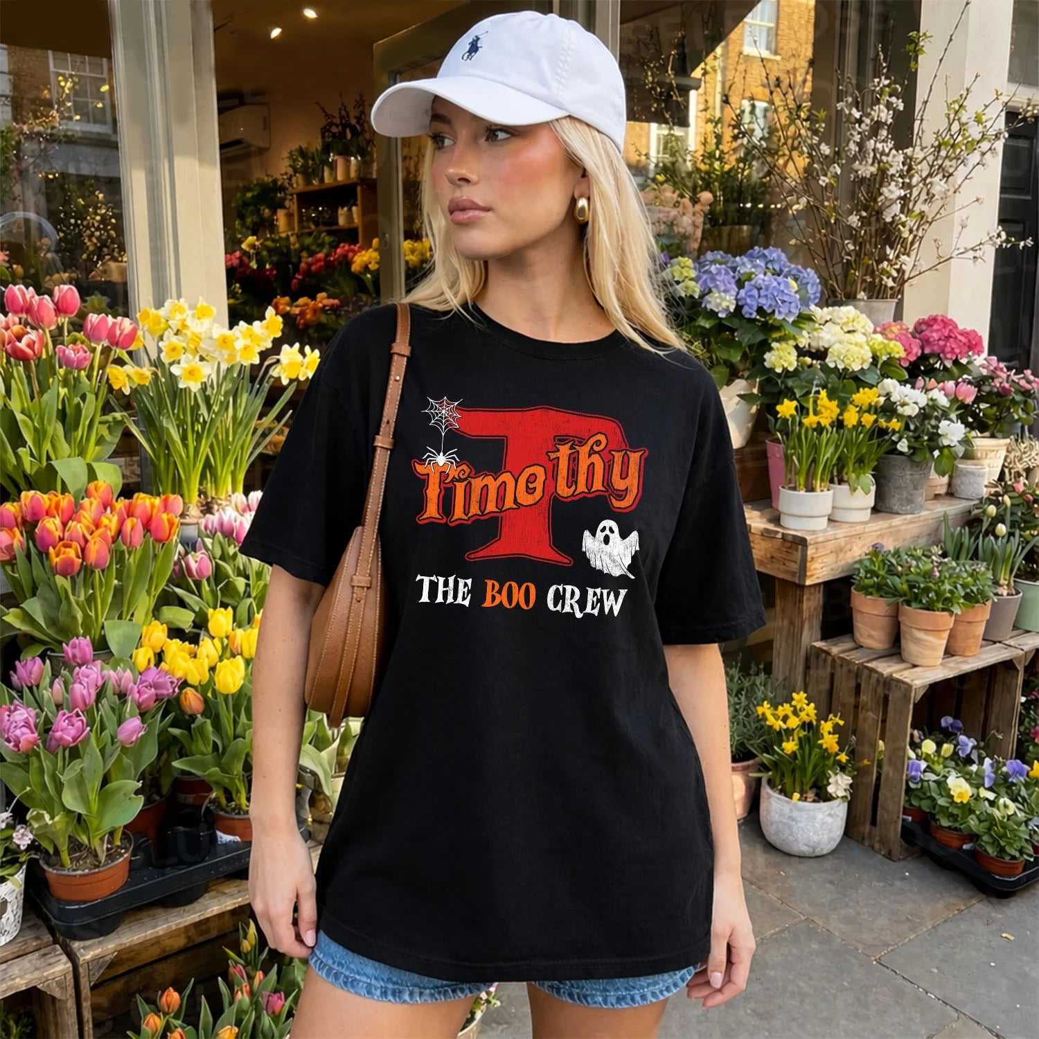 The Boo Crew Halloween Custom Name Shirt TIMOTHY M1-22