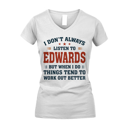 I Don't Always Listen To... EDWARDS M1-2
